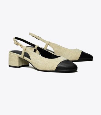 Zapatos destalonados con puntera