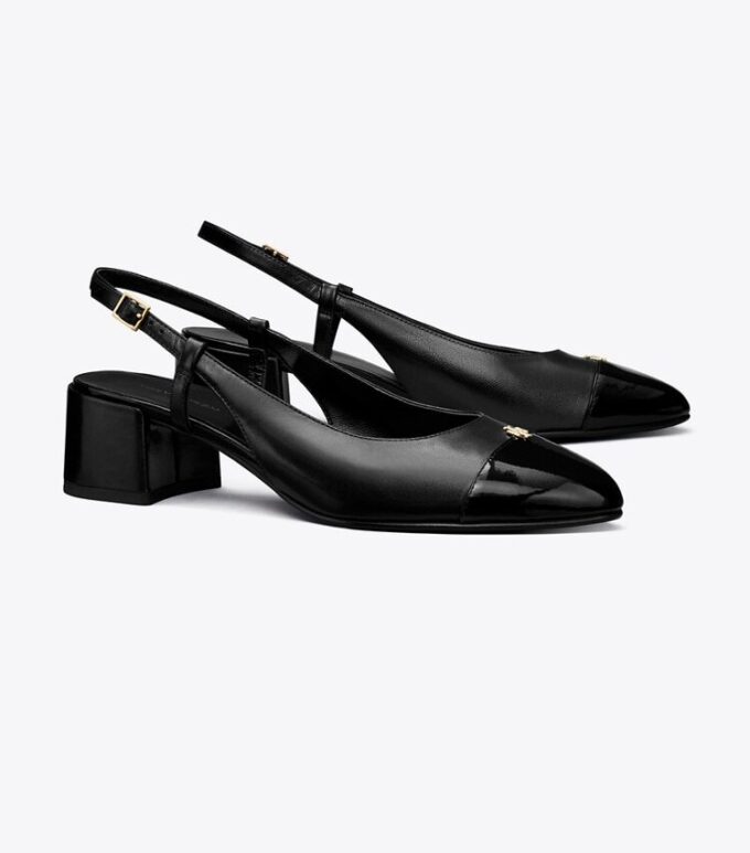 Zapatos destalonados con puntera Zapatos destalonados con puntera