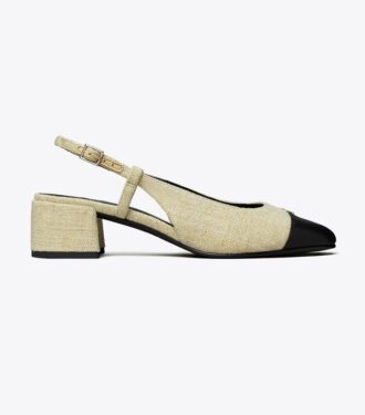 Zapatos destalonados con puntera