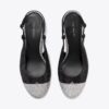 Zapatos destalonados con puntera y pavé Zapatos destalonados con puntera y pavé