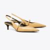 Zapatos Mary Jane con doble hebilla Double T y talón abierto