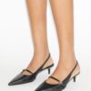 Zapatos Mary Jane con doble hebilla Double T y talón abierto