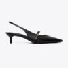 Zapatos Mary Jane con doble hebilla Double T y talón abierto